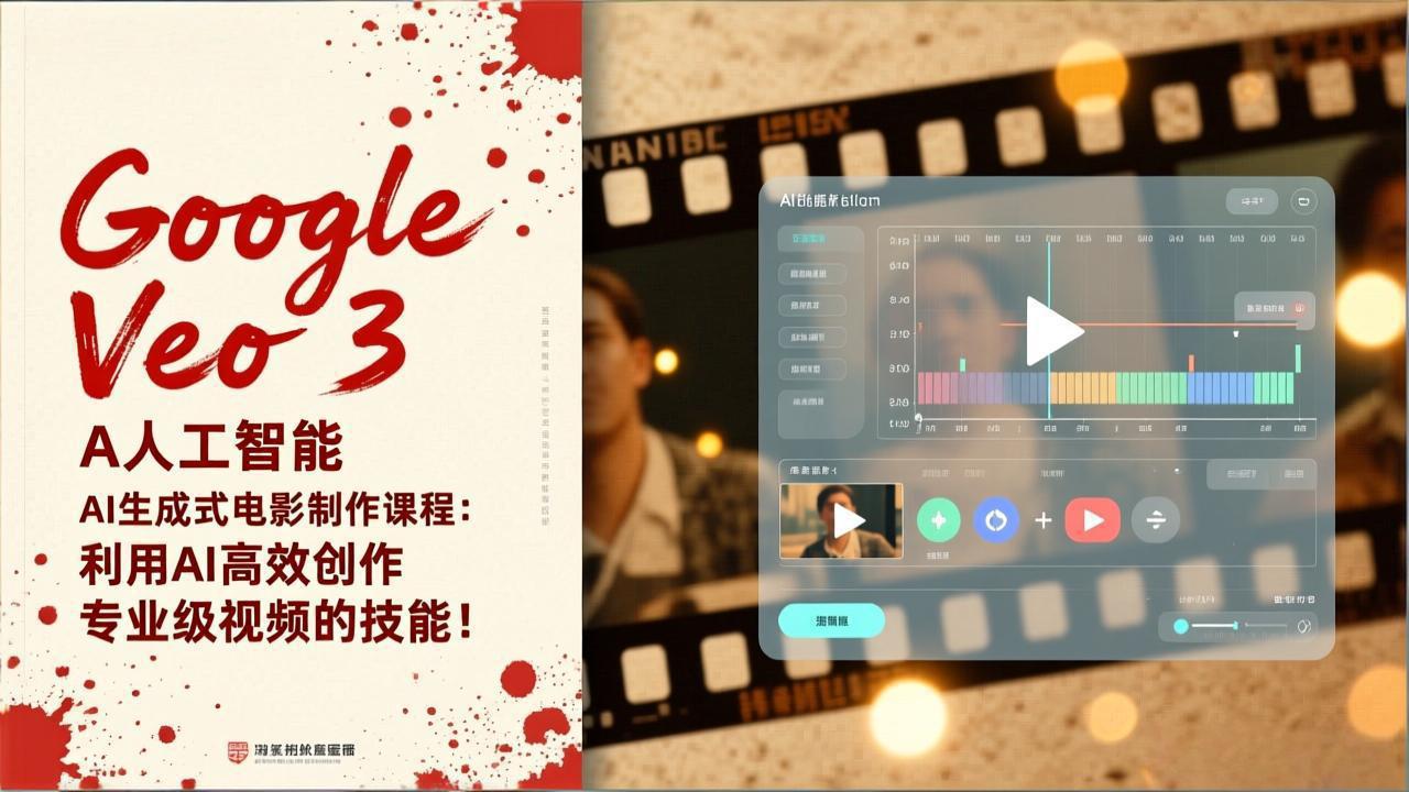 Google Veo 3人工智能AI生成式电影制作课程：利用AI高效创作专业级视频的技能！-小目标云网创