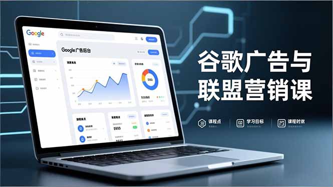谷歌广告与联盟营销课，防关联注册、退款指南、流量追踪，全链路实战，月收益达5000美元+-小目标云网创